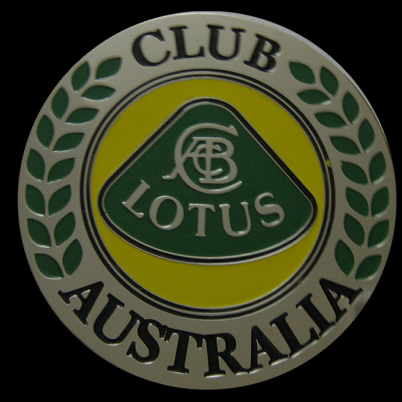 Lotus Club Australia car badge